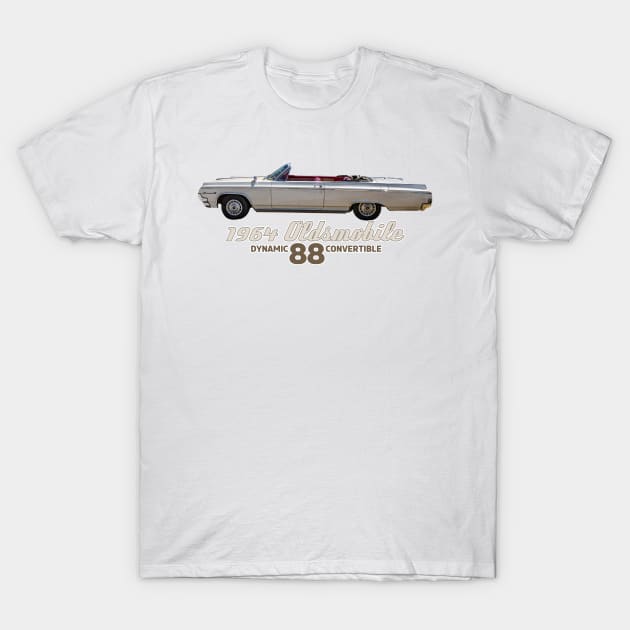 1964 Oldsmobile Dynamic 88 Convertible T-Shirt by Gestalt Imagery